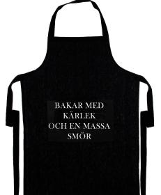 Förkläde -Bakar med kärlek