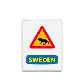 Kylskåpsmagnet Sweden - Älg