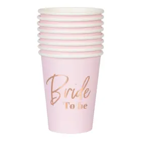 Pappersmuggar 8-pack - Bride to be