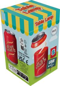 Bordslampa - Cola-burk