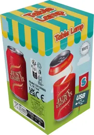 Bordslampa - Cola-burk