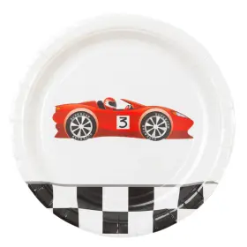 Papperstallrikar i 8-pack -Racing