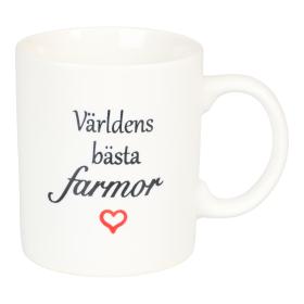 Mugg - V&auml;rldens B&auml;sta Farmor