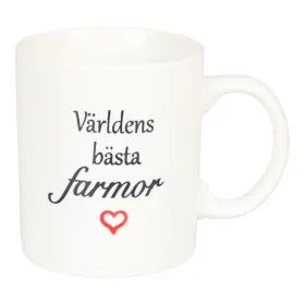 Mugg - V&auml;rldens B&auml;sta Farmor