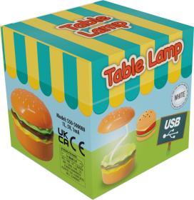 Bordslampa - Hamburgare