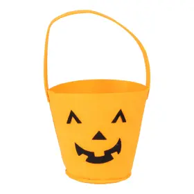 Halloweenhink i filt Pumpa