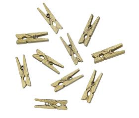 Kl&auml;dnypor mini 12-pack (guld)