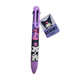 Kuromi penna med 6st f&auml;rger
