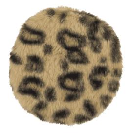 Leopardm&ouml;nstrad handv&auml;rmare (Ljus)