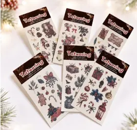 Tatueringar med julmotiv