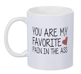 Porslinsmugg - You are my favorite