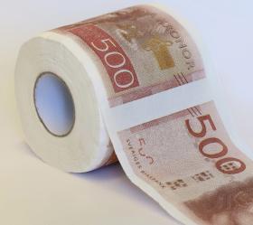 Toalettpapper - 500kr