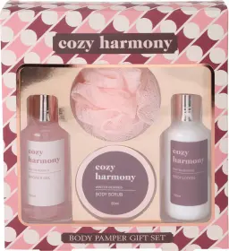 Presentset med kroppsvård "Cozy Harmony"