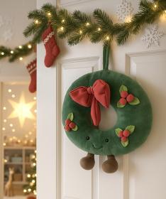 Mjukisdjur - Dörrkrans jul