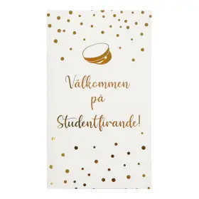 Inbjudningskort 6-pack -Student