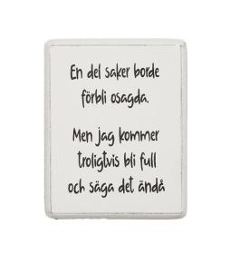 Kylsk&aring;psmagnet -En del saker borde f&ouml;rbli osagda