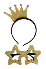 Diadem och glas&ouml;gon
