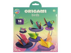 Vik egna origami f&aring;glar