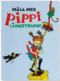 Pippi L&aring;ngstrump m&aring;larbok