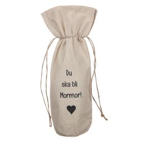 Presentp&aring;se f&ouml;r flaska -Du ska bli Mormor!