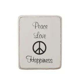 Kylsk&aring;psmagnet -Peace Love Happiness