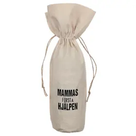Presentp&aring;se f&ouml;r flaska - Mammas F&ouml;rsta Hj&auml;lpen