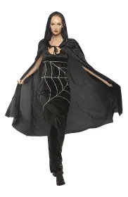 Maskeraddr&auml;kt Svart cape