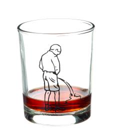 Whiskeyglas "T&ouml;m bl&aring;san"