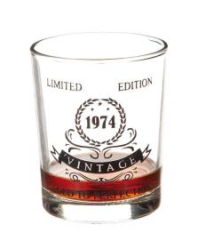 Whiskeyglas - &Aring;r 1974