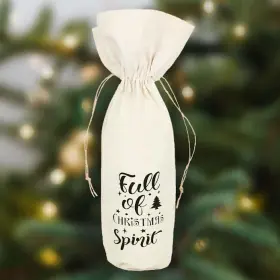 Presentp&aring;se f&ouml;r flaska "Full of Christmas spirit"