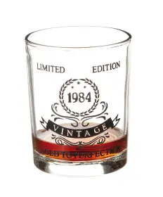 Whiskeyglas - &Aring;r 1984