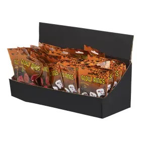 Glow in the Dark ringar -Halloween (Pumpa)