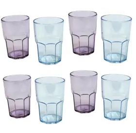 Glas i plast - Lila