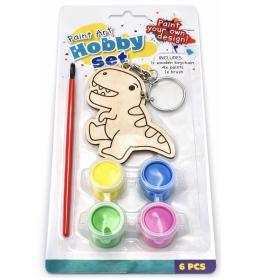 M&aring;la din egen nyckelring -Dinosaurie