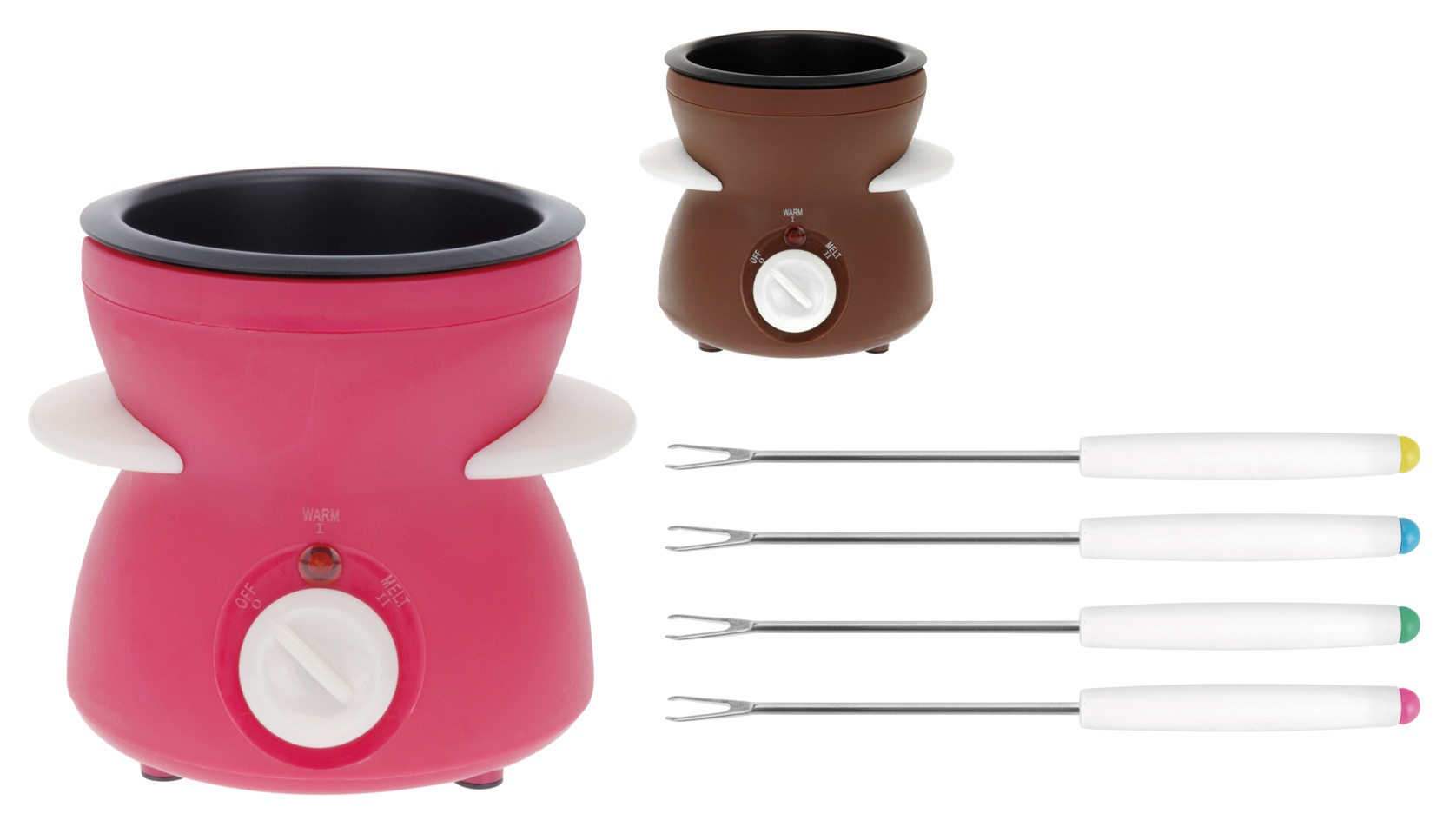Choklad fondue set 25W (Rosa)