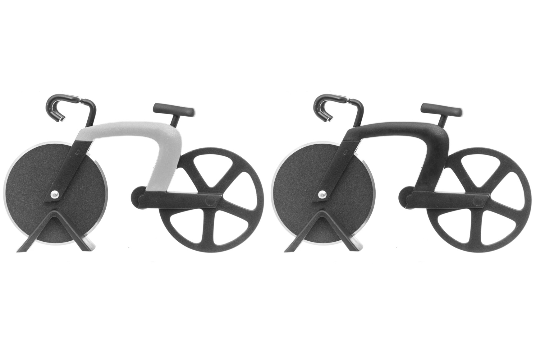 Pizzaslicer -Cykel (Svart)