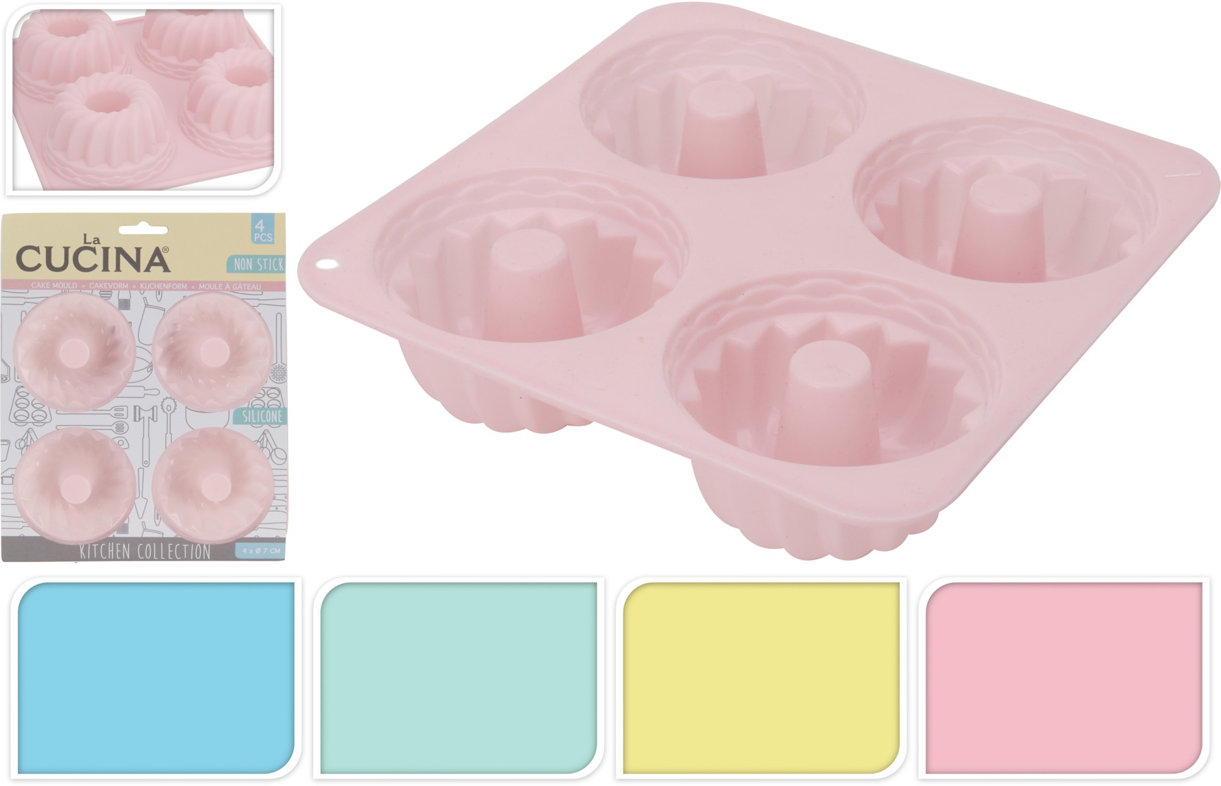 Bakform (Rosa)