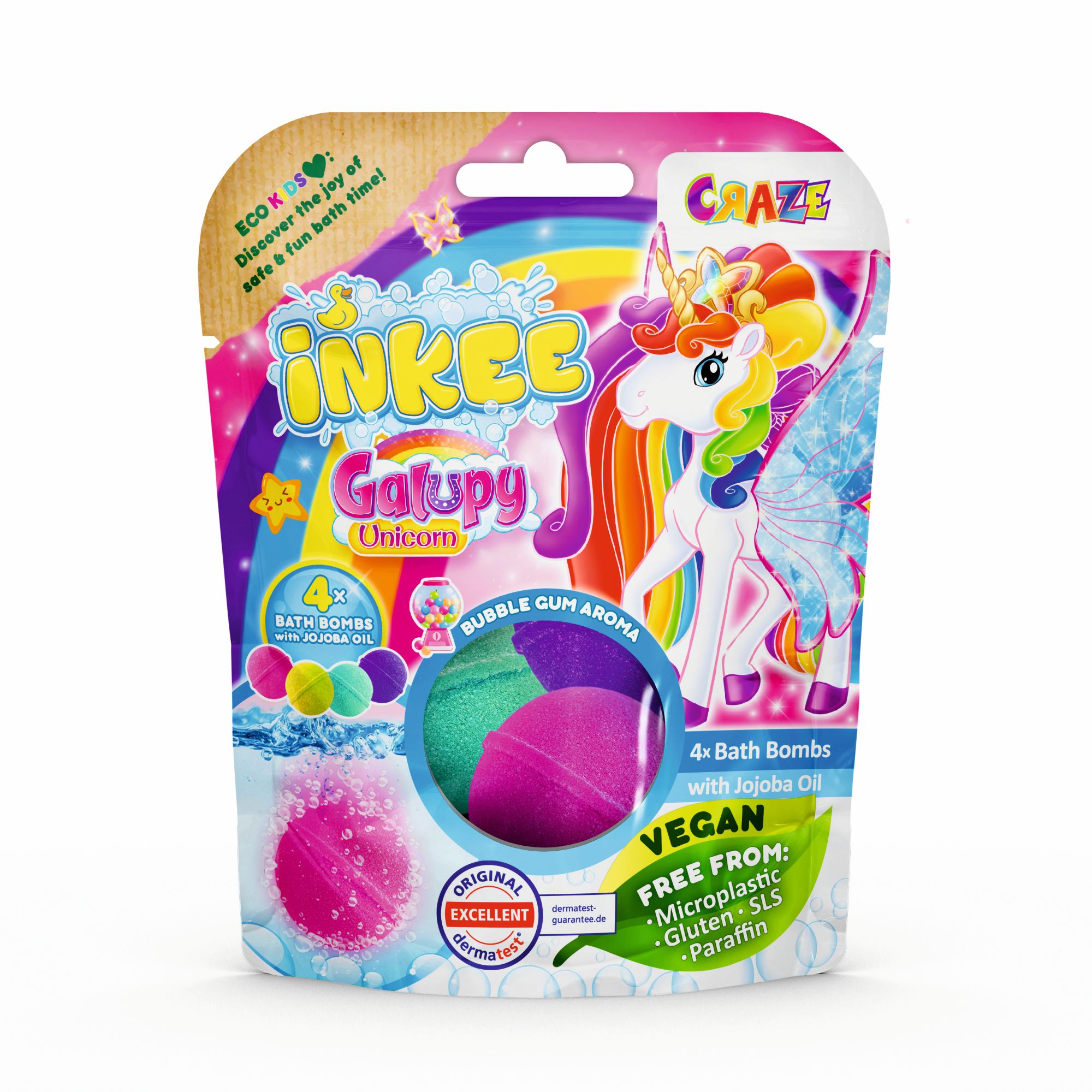 Badbomber 4-pack - Galupy unicorn