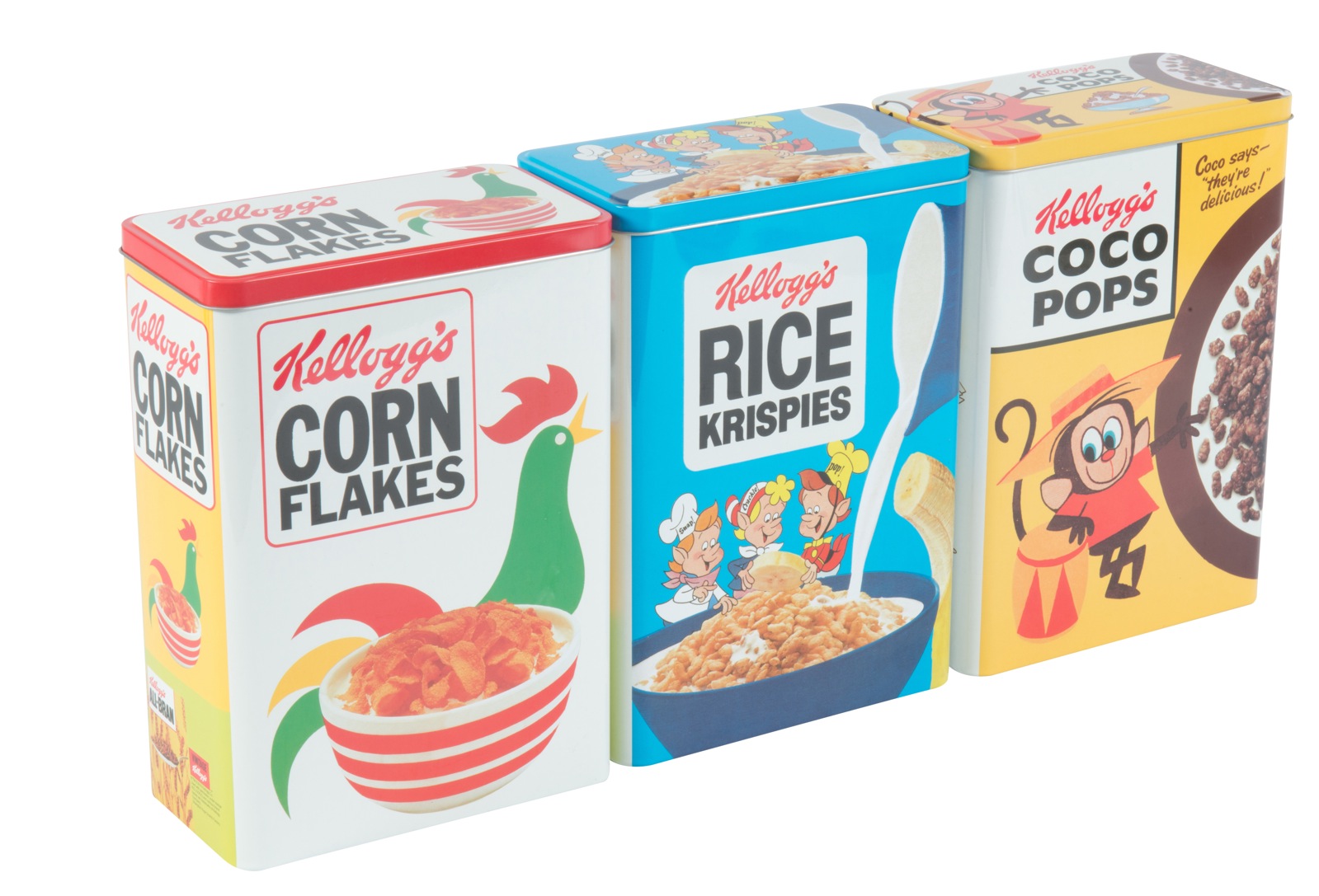 Plåtburk -Kellogg's (Kellogg's CORN FLAKES)