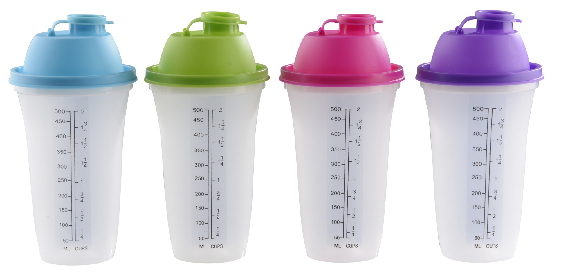 Shaker 500ml BPA FREE (Rosa lock)
