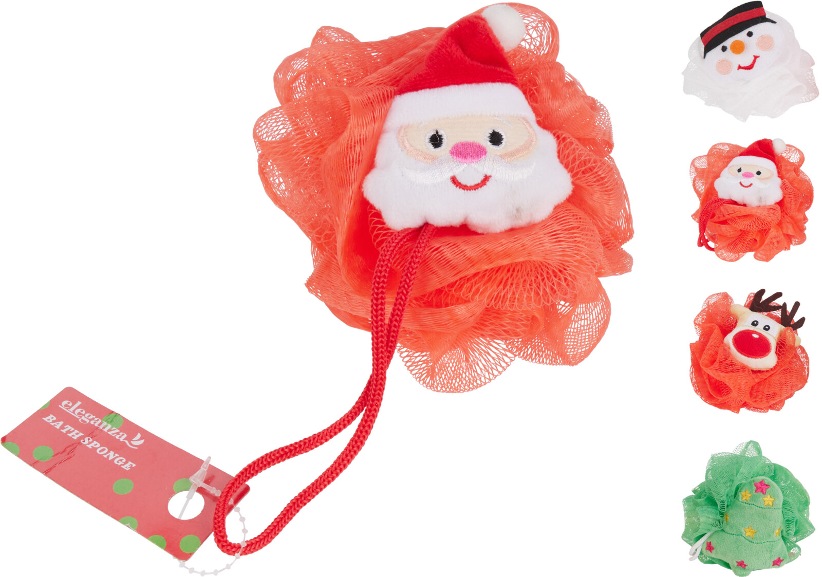 Badsvamp med julmotiv (Julgran)