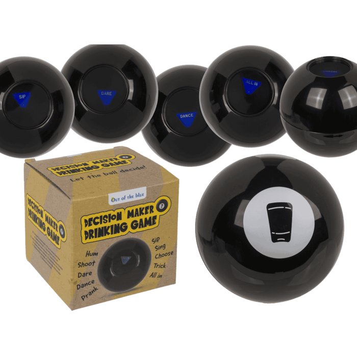 Beslutsfattande boll - Dryckesspel