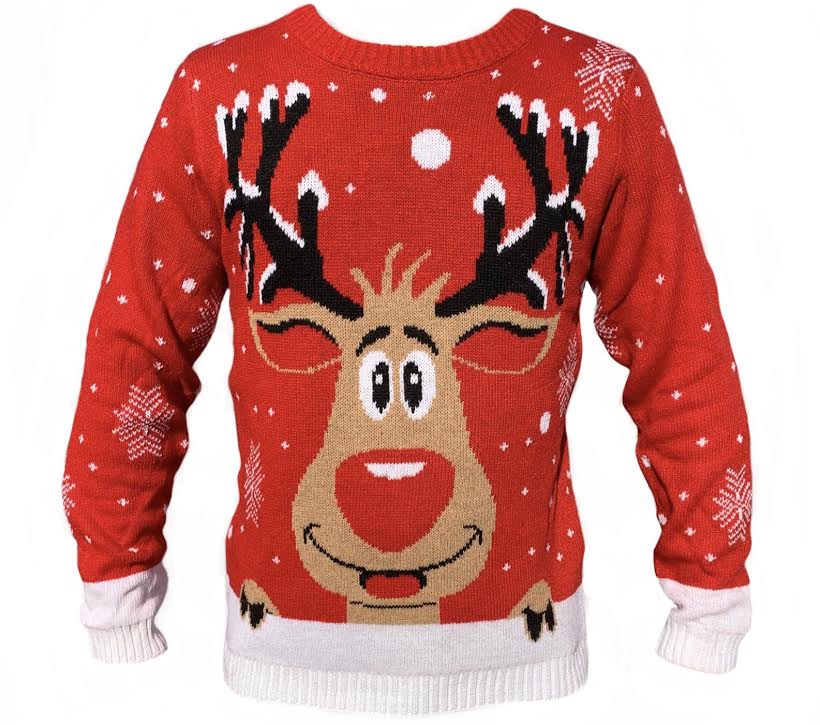 Jultröja (röd) (S)