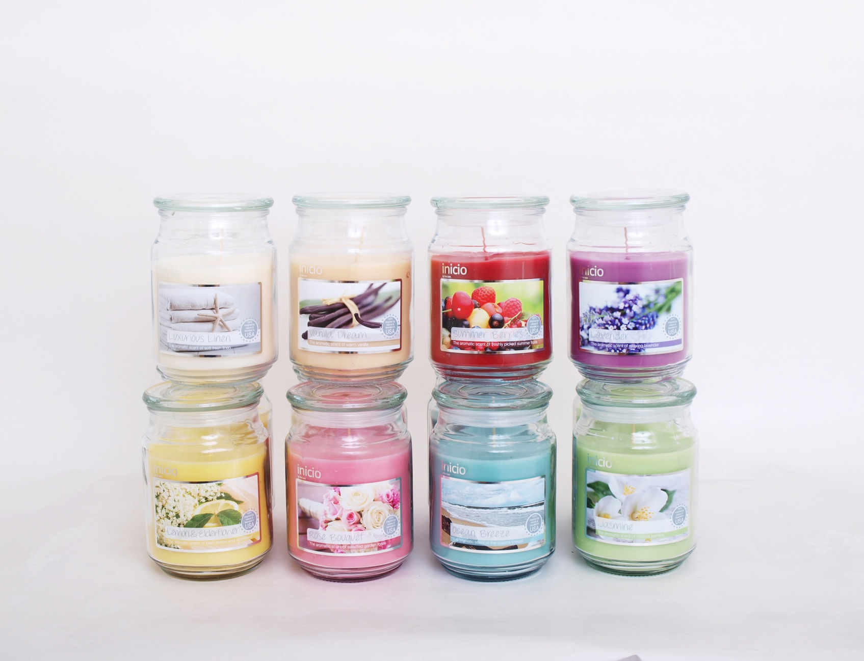 Inicio sojaljus 18oz (Jasmine)