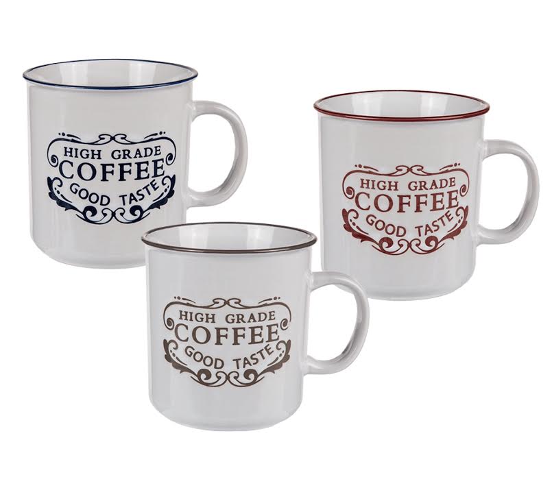 Stor kaffemugg (Grå)